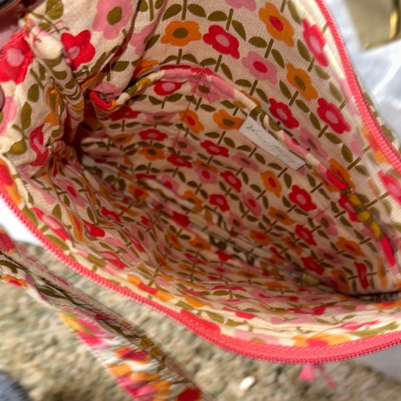 Vera Bradley Folkloric Pattern Original Hipster Crossbody Bag Designer GUC 2011 - Picture 8 of 14
